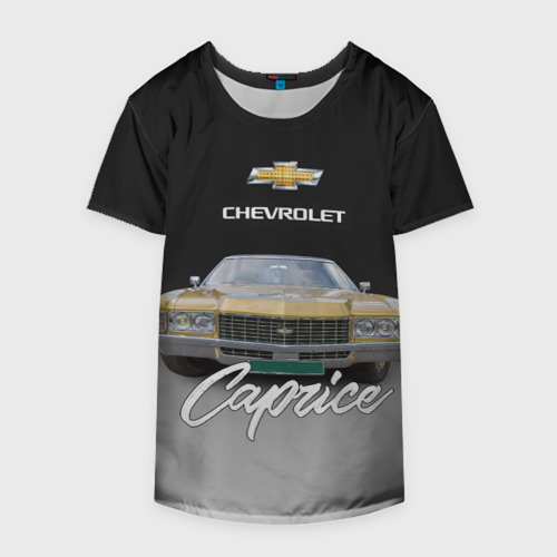 Накидка на куртку 3D Американская машина Chevrolet Caprice 70-х годов, цвет 3D печать - фото 4