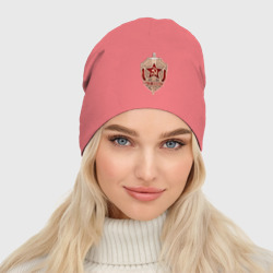 Женская шапка демисезонная КГБ СССР - фото 2
