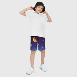 Детские спортивные шорты 3D Милые звёзды - фото 2