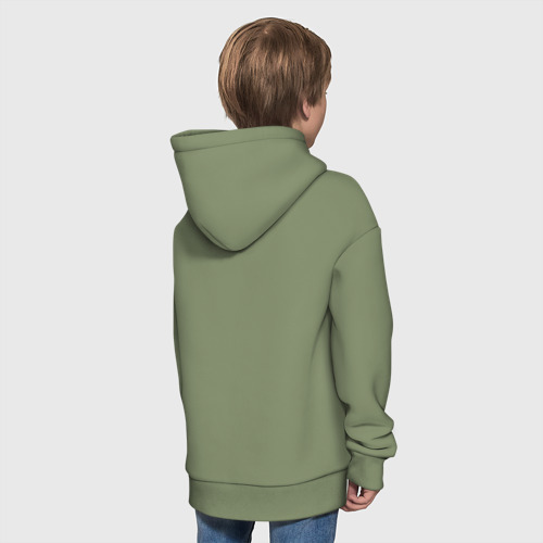 Детское худи Oversize хлопок с принтом Капибара с кружкой горячего кофе - картинка 10 Детское худи Oversize хлопок Капибара с кружкой горячего кофе - фото 10