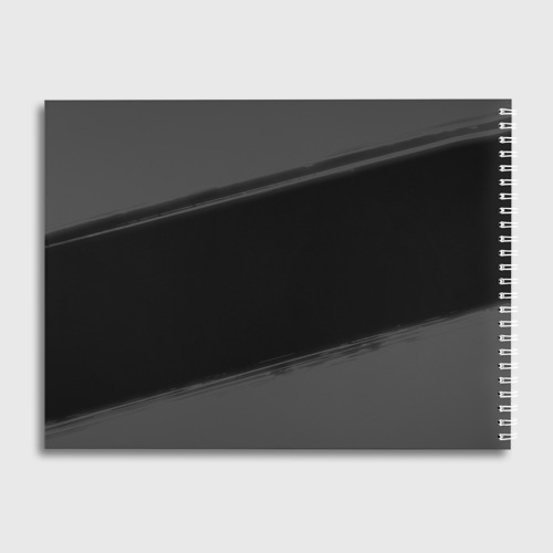 Альбом для рисования DanMachi glitch на темном фоне: надпись и символ - фото 2