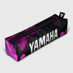 Пенал школьный 3D Yamaha pro racing: надпись и символ