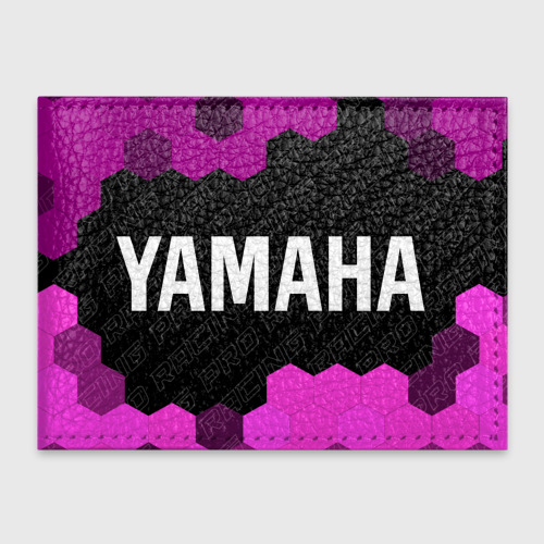 Обложка для студенческого билета Yamaha pro racing: надпись и символ