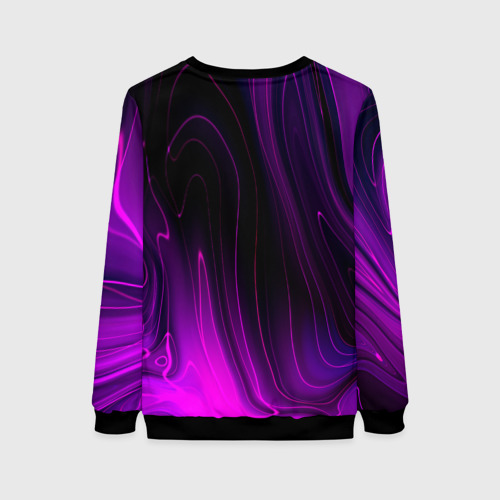 Женский свитшот 3D Blink 182 violet plasma, цвет 3D печать - фото 2