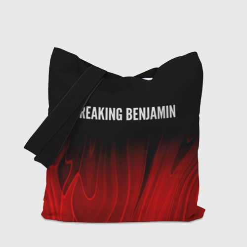 Шоппер 3D Breaking Benjamin red plasma - фото 4