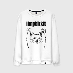 Мужской свитшот хлопок Limp Bizkit - rock cat