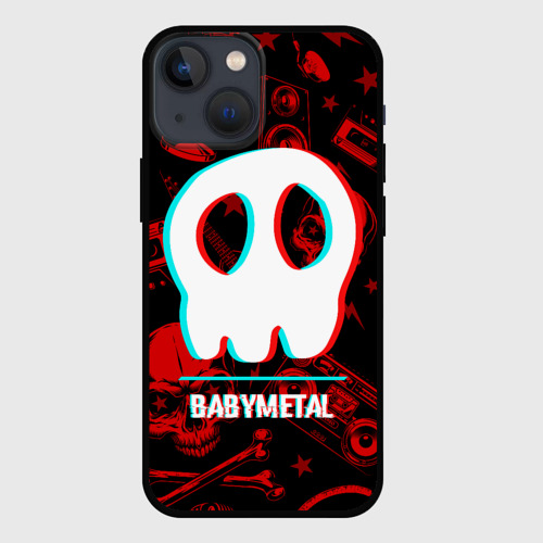 Чехол для iPhone 13 mini Babymetal rock glitch