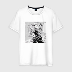Адский рай - Габимару цветёт – Мужская футболка хлопок с принтом купить со скидкой в -20%