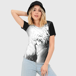 Женская футболка 3D Slim Габимару - адский рай - фото 2