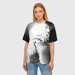 Женская футболка oversize 3D Габимару - адский рай - фото 2