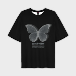 Мужская футболка oversize 3D Butterfly unusualy original