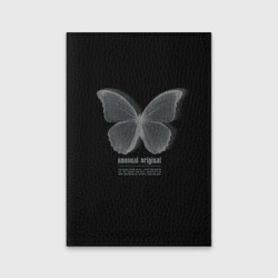 Обложка для паспорта матовая кожа Butterfly unusualy original