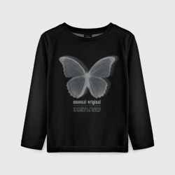 Детский лонгслив 3D Butterfly unusualy original