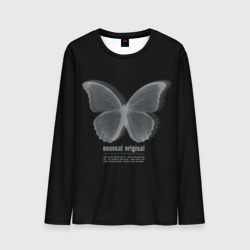 Мужской лонгслив 3D Butterfly unusualy original