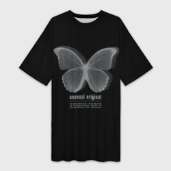Платье-футболка 3D Butterfly unusualy original