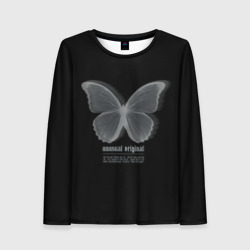 Женский лонгслив 3D Butterfly unusualy original