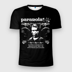 Мужская футболка 3D Slim Paranoia trend