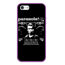 Чехол для iPhone 5/5S матовый Paranoia trend