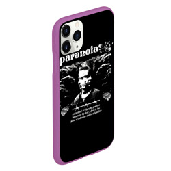 Чехол для iPhone 11 Pro матовый Paranoia trend - фото 2