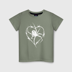 Детская футболка хлопок Spider love