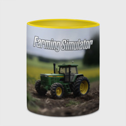 Кружка с полной запечаткой Farming Simulator - Игрушечный зеленый - фото 2