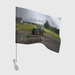 Флаг для автомобиля Farming Simulator - Игрушечный зеленый