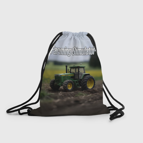 Рюкзак-мешок 3D Farming Simulator - Игрушечный зеленый
