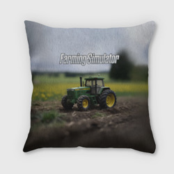 Подушка 3D Farming Simulator - Игрушечный зеленый