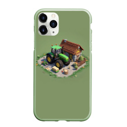 Чехол для iPhone 11 Pro Max матовый Farming Simulator - Изометрия