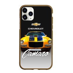 Чехол для iPhone 11 Pro матовый Американский спорткар Camaro 1970 года