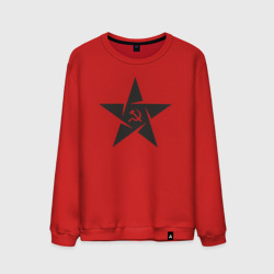 Мужской свитшот хлопок USSR black star