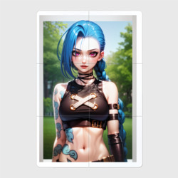 Магнитный плакат 2Х3 Arcane League Of Legends Jinx model