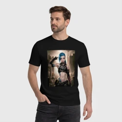 Мужская футболка хлопок Jinx model - фото 2