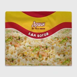 Плед 3D Дошик лапша