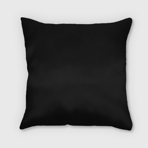Подушка 3D Хаски на черном фоне - фото 2