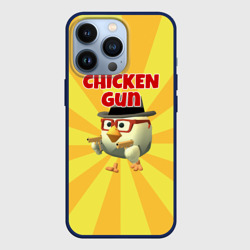 Чехол для iPhone 13 Pro Chicken Gun с пистолетами