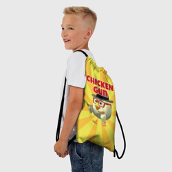Рюкзак-мешок 3D Chicken Gun с пистолетами - фото 2