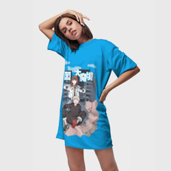 Платье-футболка 3D Кируко и Мару - Великая небесная стена - фото 2