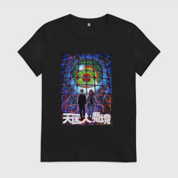 Женская футболка хлопок Персонажи аниме - Великая небесная стена