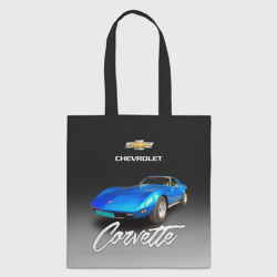 Шоппер 3D Синий Chevrolet Corvette 70-х годов