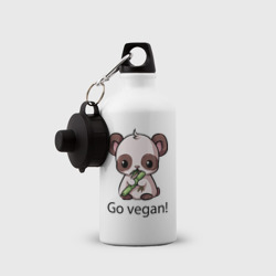 Бутылка спортивная Go vegan - motto - фото 2