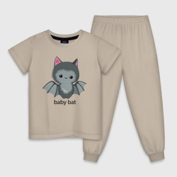 Детская пижама хлопок Baby bat - cutie
