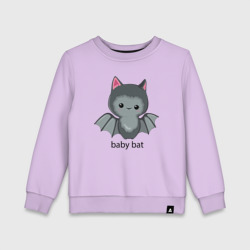 Детский свитшот хлопок Baby bat - cutie