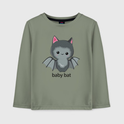 Детский лонгслив хлопок Baby bat - cutie