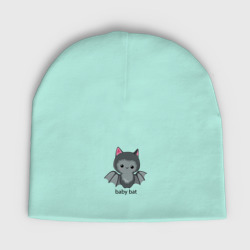 Мужская шапка демисезонная Baby bat - cutie