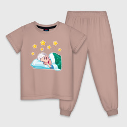 Детская пижама хлопок Снежная королева сладко спит