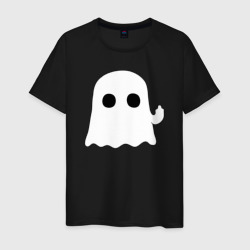 Hello ghost – Мужская футболка хлопок с принтом купить со скидкой в -20%