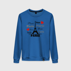 Женский свитшот хлопок Paris love