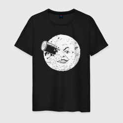 Мужская футболка хлопок Путешествие на Луну