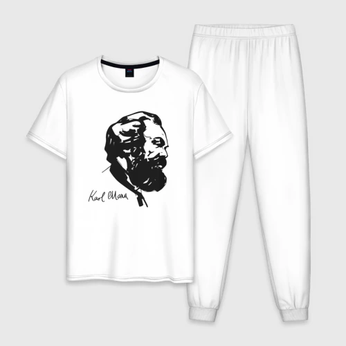 Мужская пижама хлопок Karl Marx